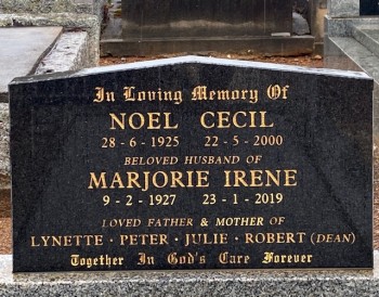 Marjorie Irene CECIL - Moorngag Cemetery