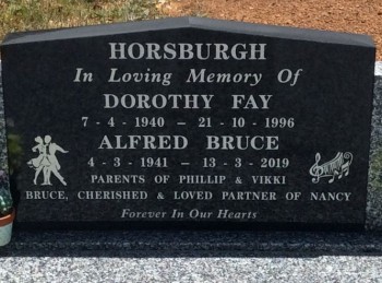 Alfred Bruce HORSBURGH - Moorngag Cemetery
