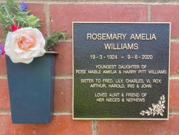 Rosemary Amelia WILLIAMS - Moorngag Cemetery