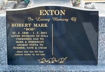 Robert Mark EXTON - Moorngag Cemetery