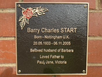 Barry Charles START - Moorngag Cemetery