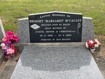 Bridget Margaret MCCAULEY - Moorngag Cemetery