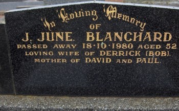 Jacqueline June BLANCHARD - Moorngag Cemetery