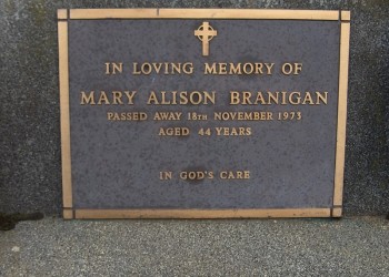 Mary Alison BRANIGAN - Moorngag Cemetery