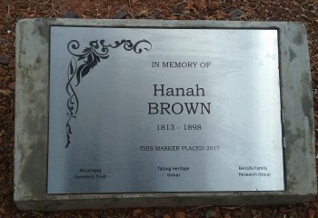 Hannah BROWN - Moorngag Cemetery
