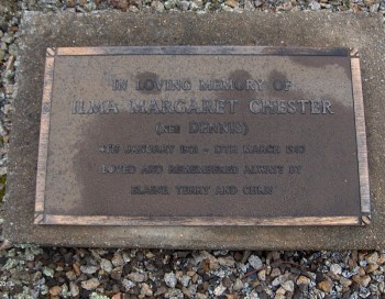 Ilma Margaret CHESTER - Moorngag Cemetery