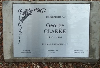 George CLARKE - Moorngag Cemetery