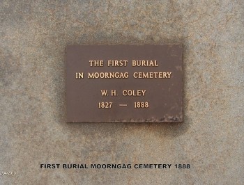 William Henry COLEY - Moorngag Cemetery