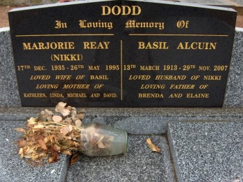 Basil Alcuin DODD - Moorngag Cemetery