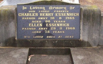 Charles Henry ESSENHIGH - Moorngag Cemetery