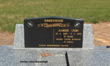 James (Jim) ESSENHIGH - Moorngag Cemetery