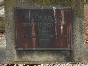 Rupert Francis EVANS - Moorngag Cemetery