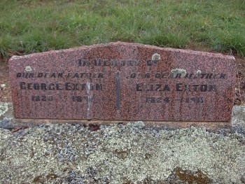 George EXTON - Moorngag Cemetery