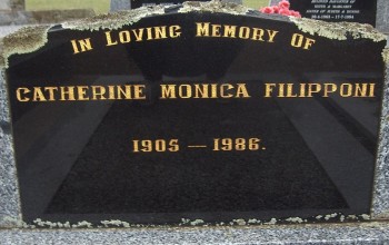 Catherine Monica FILIPPONI - Moorngag Cemetery