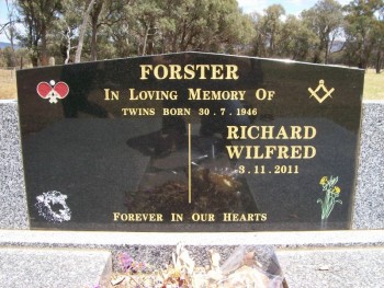 Richard Wilfred FORSTER - Moorngag Cemetery