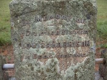 Margaret Sarah Louisa HARRISON - Moorngag Cemetery