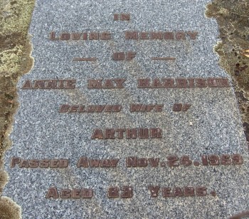Annie May HARRISON - Moorngag Cemetery