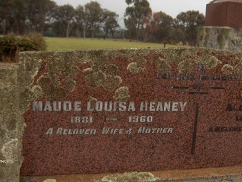 Maude Louise HEANEY - Moorngag Cemetery