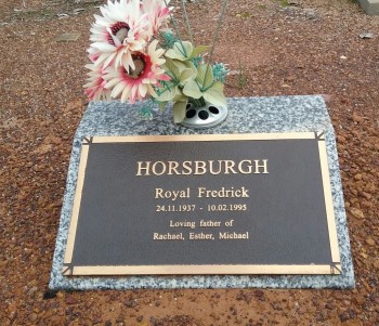 Royal Frederick HORSBURGH - Moorngag Cemetery