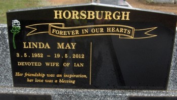 Linda May HORSBURGH - Moorngag Cemetery
