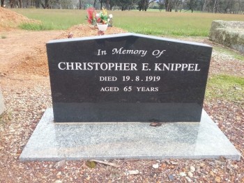 Christopher E KNIPPEL - Moorngag Cemetery