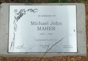 Michael John MAHER - Moorngag Cemetery