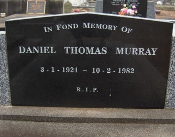 Daniel Thomas MURRAY - Moorngag Cemetery