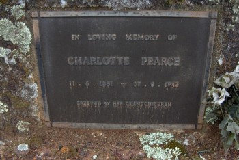 Charlotte PEARCE - Moorngag Cemetery