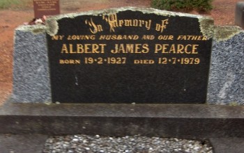 Albert James PEARCE - Moorngag Cemetery