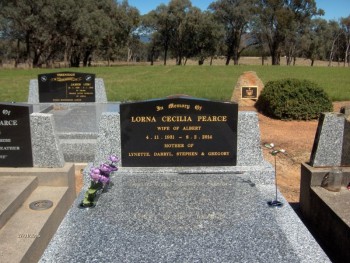 Lorna Cecilia PEARCE - Moorngag Cemetery