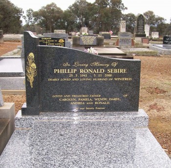 Philip Ronald SEBIRE - Moorngag Cemetery