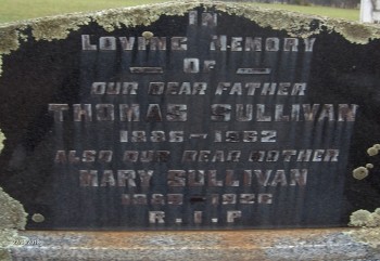 Thomas SULLIVAN - Moorngag Cemetery