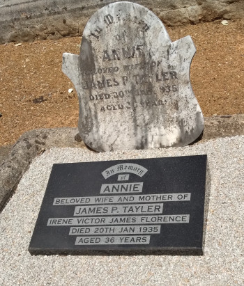 Annie TAYLOR - Moorngag Cemetery