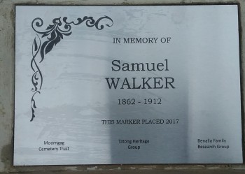 Samuel James WALKER - Moorngag Cemetery