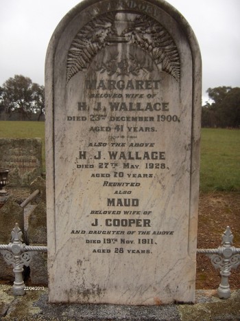 Margaret WALLACE - Moorngag Cemetery