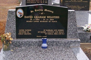 David Graham WEAVERS - Moorngag Cemetery
