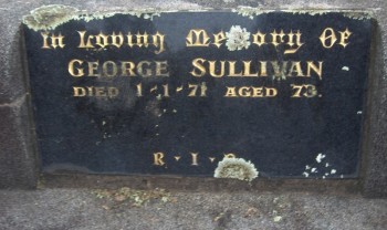 George SULLIVAN - Moorngag Cemetery
