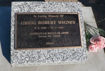 Grigg Robert WIGNEY - Winton Cemetery