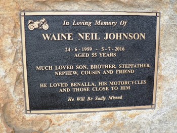 WAINE NEIL JOHNSON - Winton Cemetery