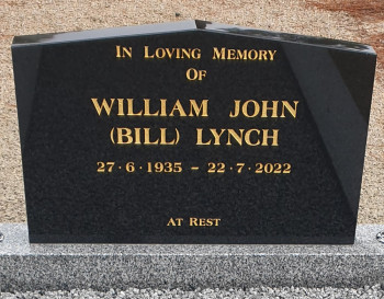 William John (Bill) LYNCH - Winton Cemetery
