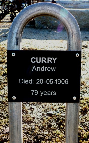 Andrew CURRY - Winton Cemetery