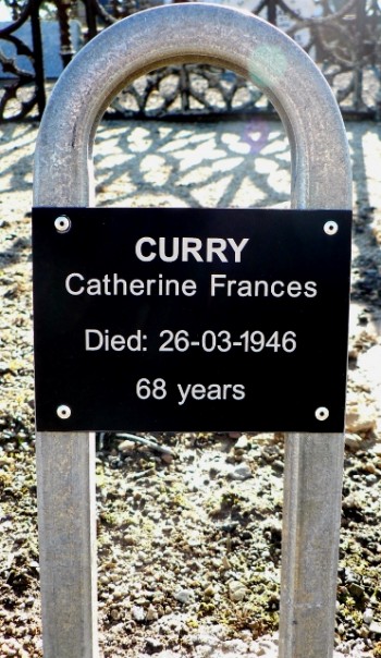 Catherine Frances CURRY - Winton Cemetery