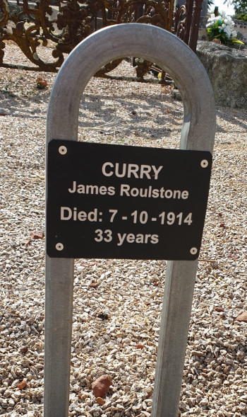 James Roulstone CURRY - Winton Cemetery