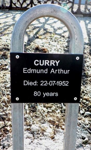 Edmund Arthur CURRY - Winton Cemetery