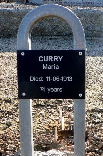 Maria CURRY - Winton Cemetery
