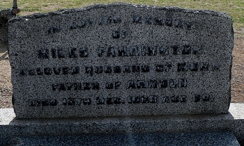 Miles FARRINGTON - Winton Cemetery