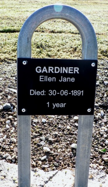 Ellen Jane GARDINER - Winton Cemetery