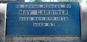 May GARDINER - Winton Cemetery