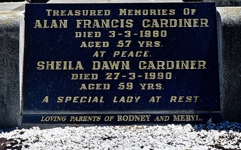 Sheila Dawn GARDINER - Winton Cemetery
