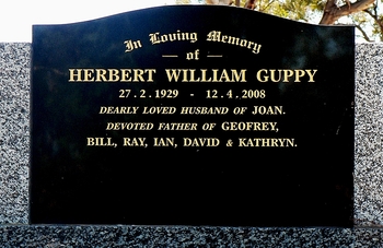 Herbert William GUPPY - Winton Cemetery